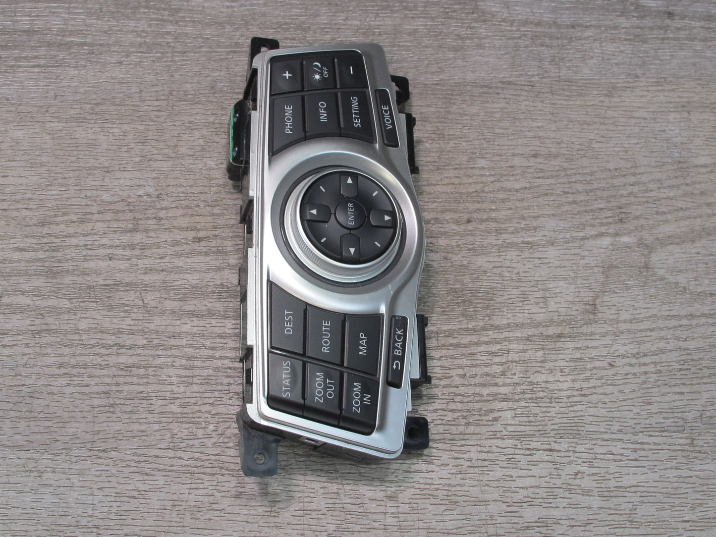 09-20 Nissan Z34 370Z Dash Navi GPS Navigation Control Switch Panel OEM