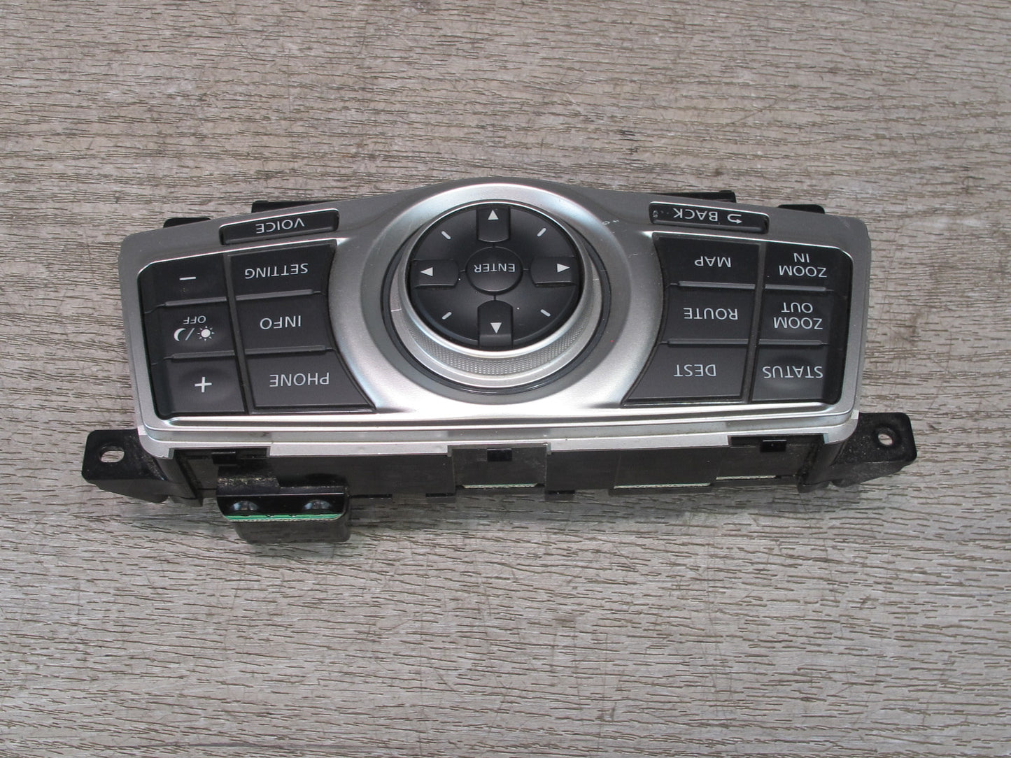 09-20 Nissan Z34 370Z Dash Navi GPS Navigation Control Switch Panel OEM