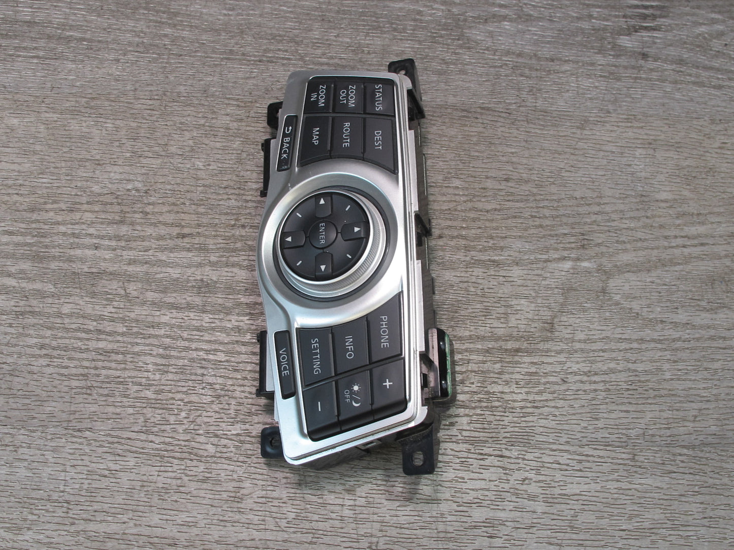 09-20 Nissan Z34 370Z Dash Navi GPS Navigation Control Switch Panel OEM