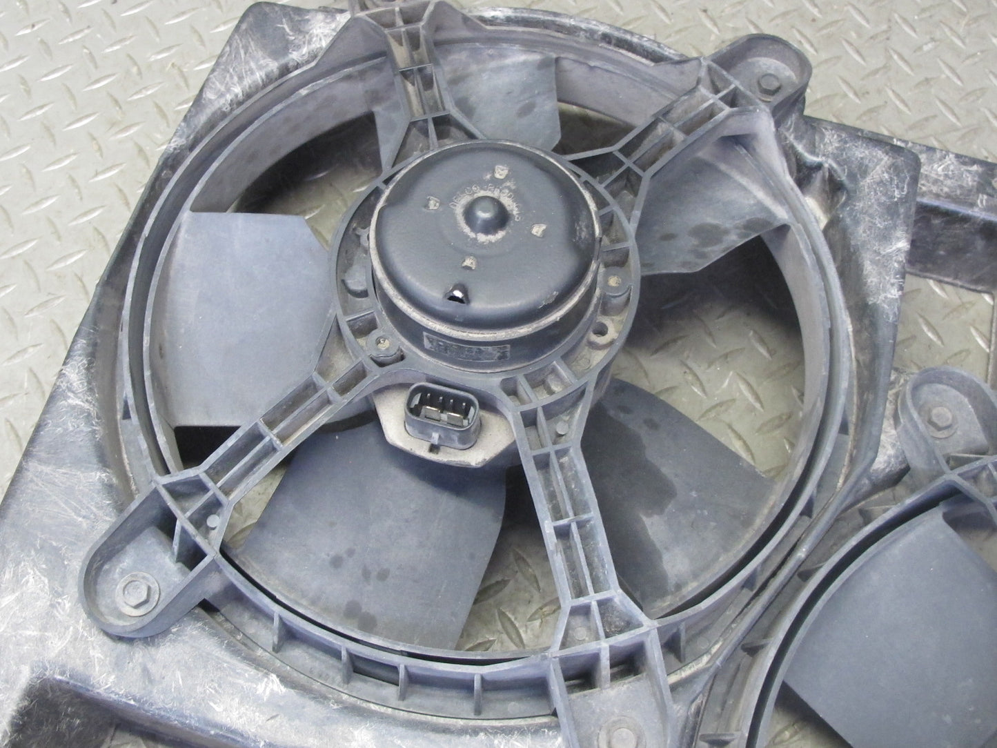 90-96 Chevrolet Corvette C4 5.7L Engine Radiator Cooling Fan Shroud Assembly OEM