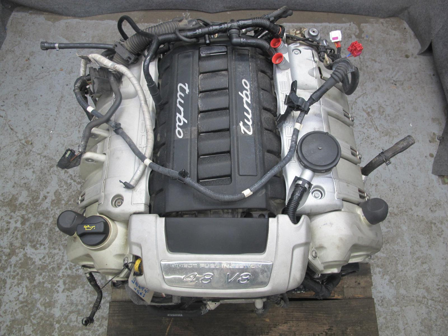 2008 Porsche Cayenne 957 Turbo 4.8L M48.51 AWD VIN C 5th Digit Engine Motor 159k