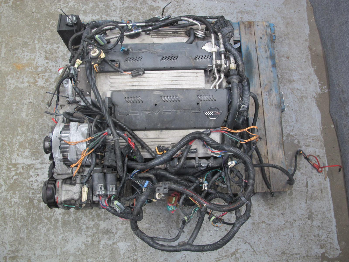 1992 Chevrolet Corvette C4 LT1 5.7L A/T VIN P 8th Complete Engine Motor 155k