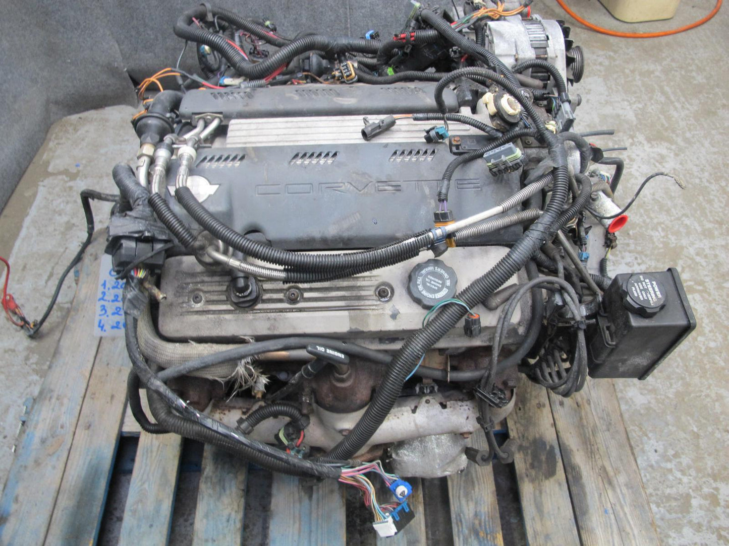 1992 Chevrolet Corvette C4 LT1 5.7L A/T VIN P 8th Complete Engine Motor 155k