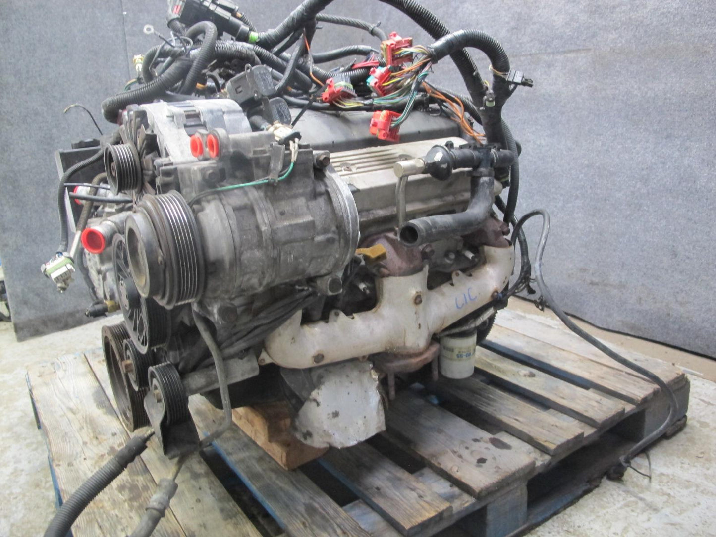 1992 Chevrolet Corvette C4 LT1 5.7L A/T VIN P 8th Complete Engine Motor 155k