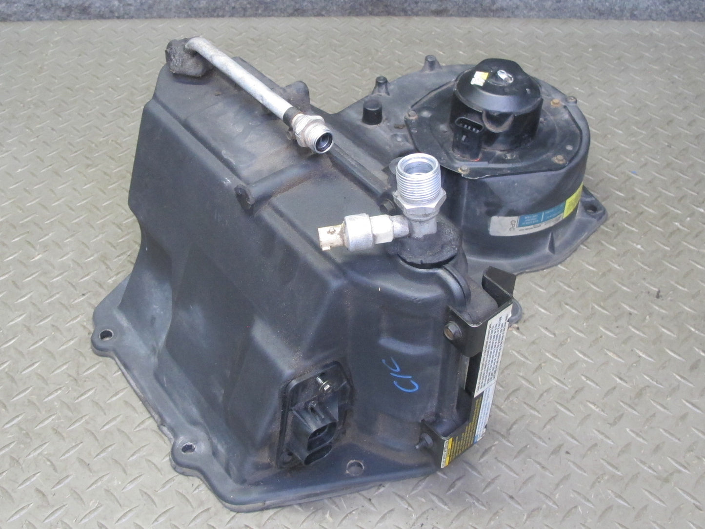 90-93 Chevrolet Corvette C4 A/C Air Condition Blower Motor Evaporator Box OEM