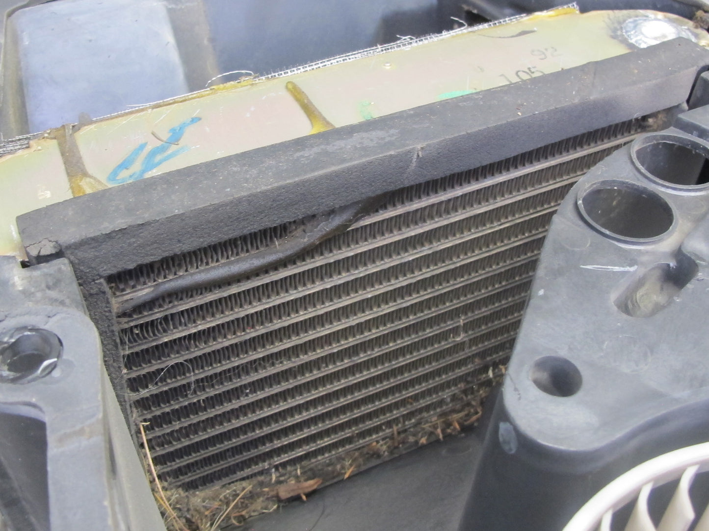 90-93 Chevrolet Corvette C4 A/C Air Condition Blower Motor Evaporator Box OEM