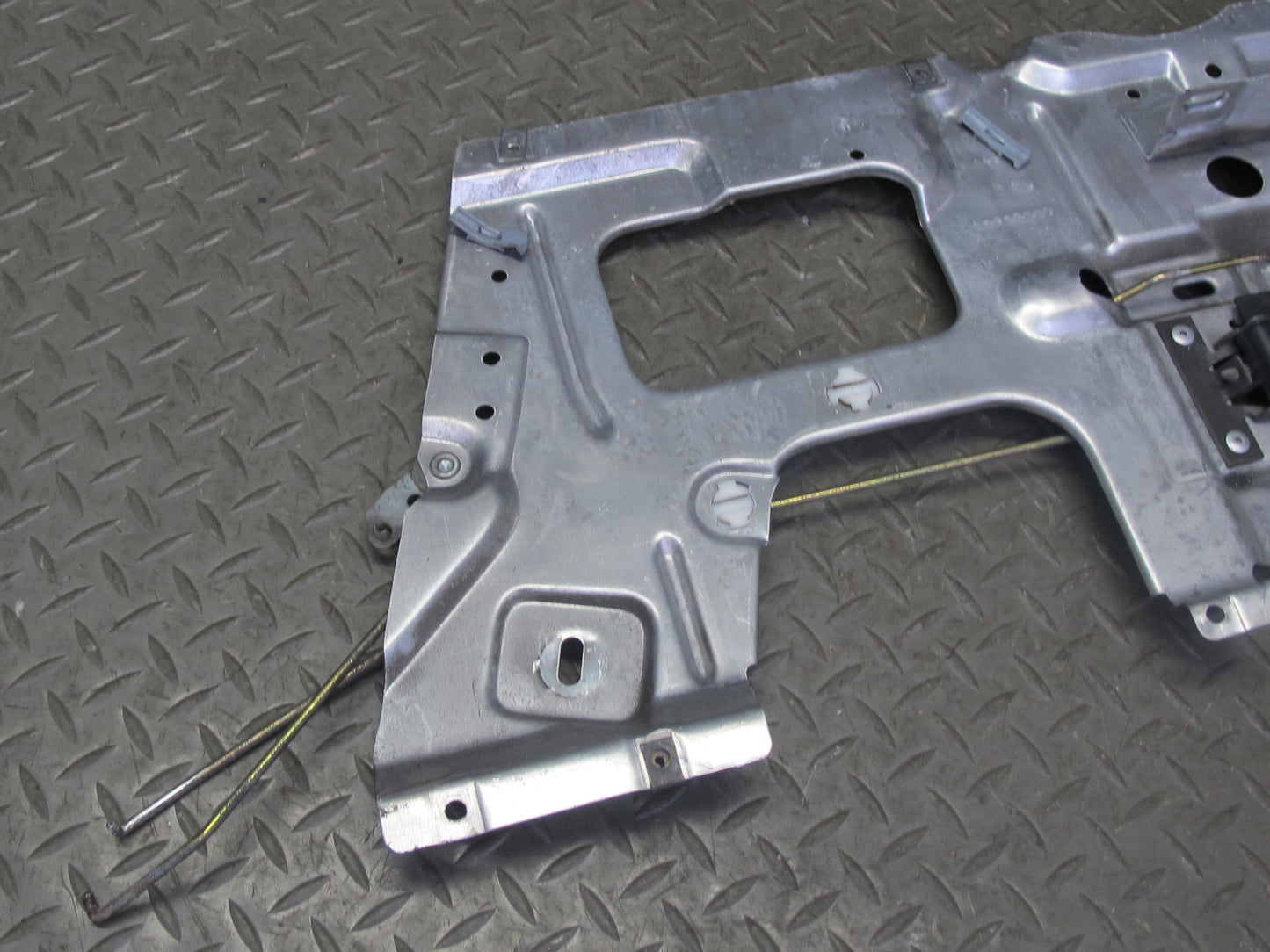 90-93 Chevrolet Corvette C4 Right Door Inner Aluminium Mounting Panel w Handle