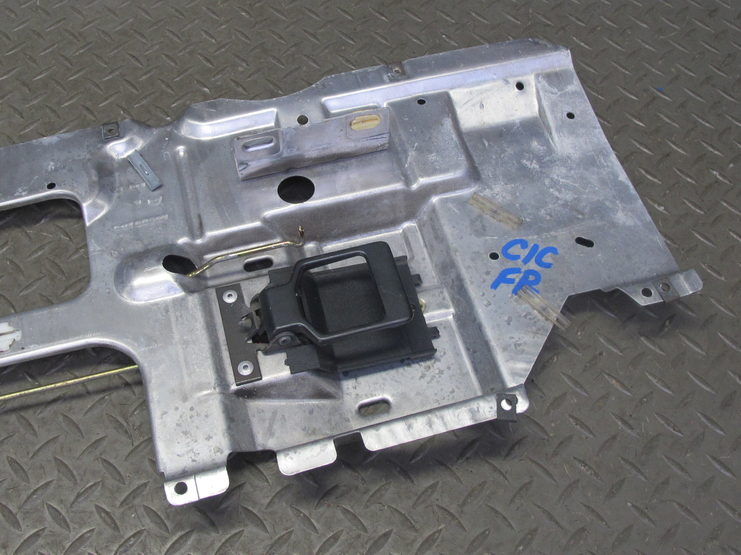 90-93 Chevrolet Corvette C4 Right Door Inner Aluminium Mounting Panel w Handle