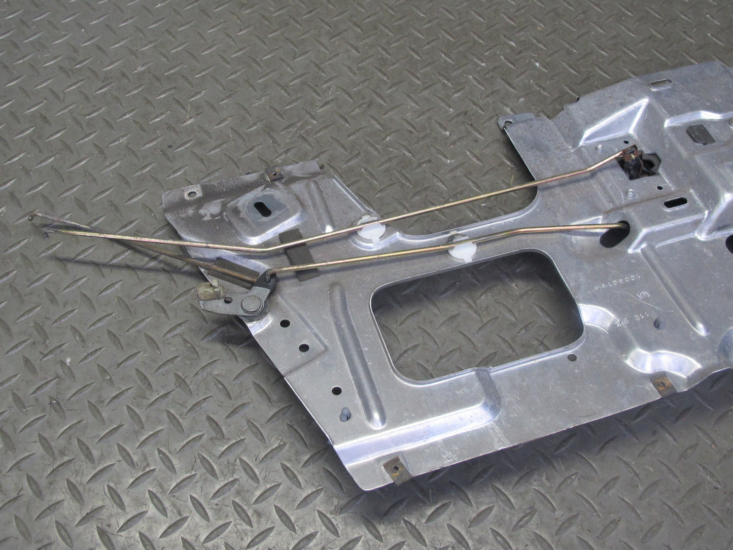 90-93 Chevrolet Corvette C4 Right Door Inner Aluminium Mounting Panel w Handle