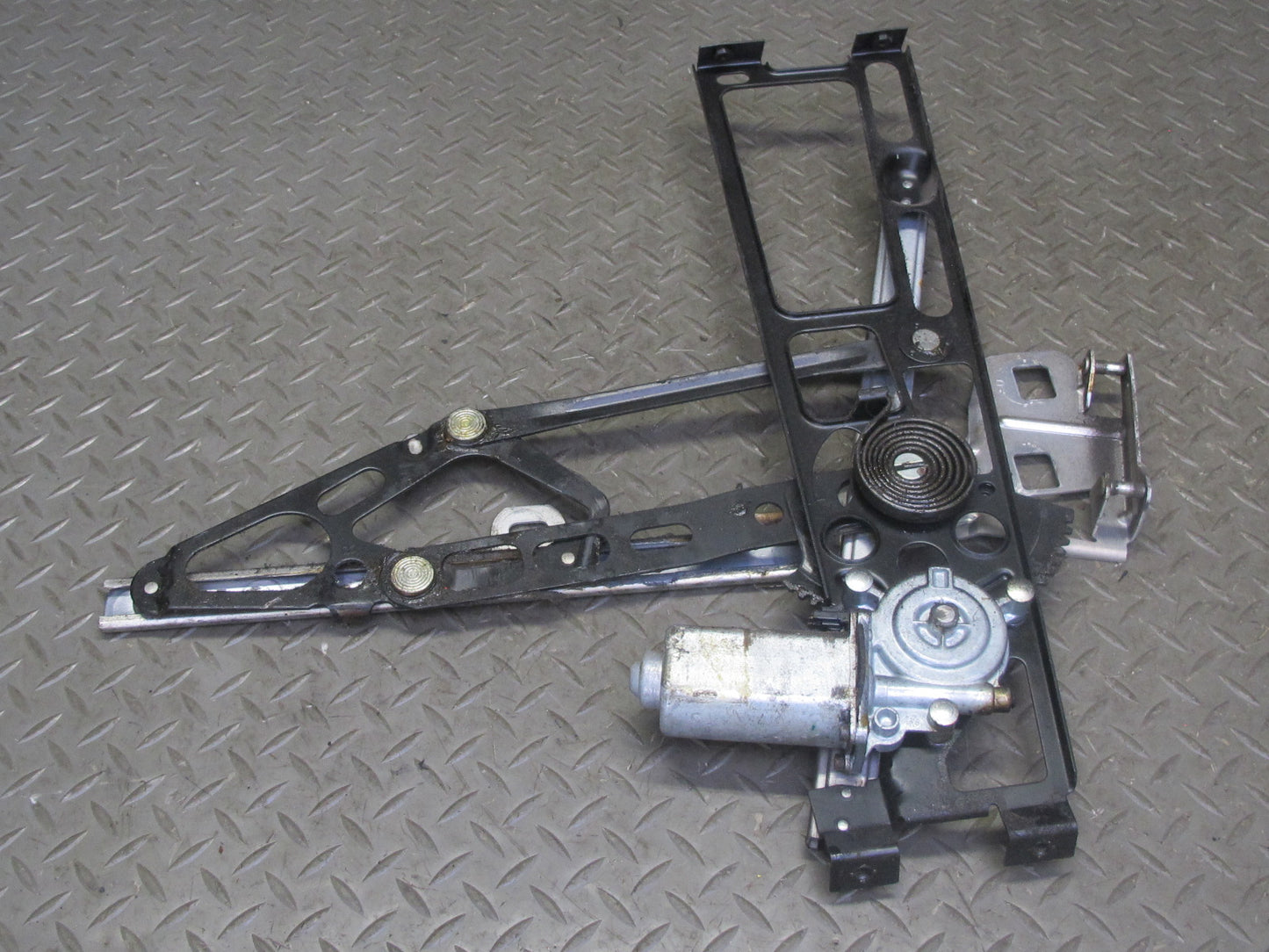 84-96 Chevrolet Corvette C4 Right Door Window Regulator w Motor OEM