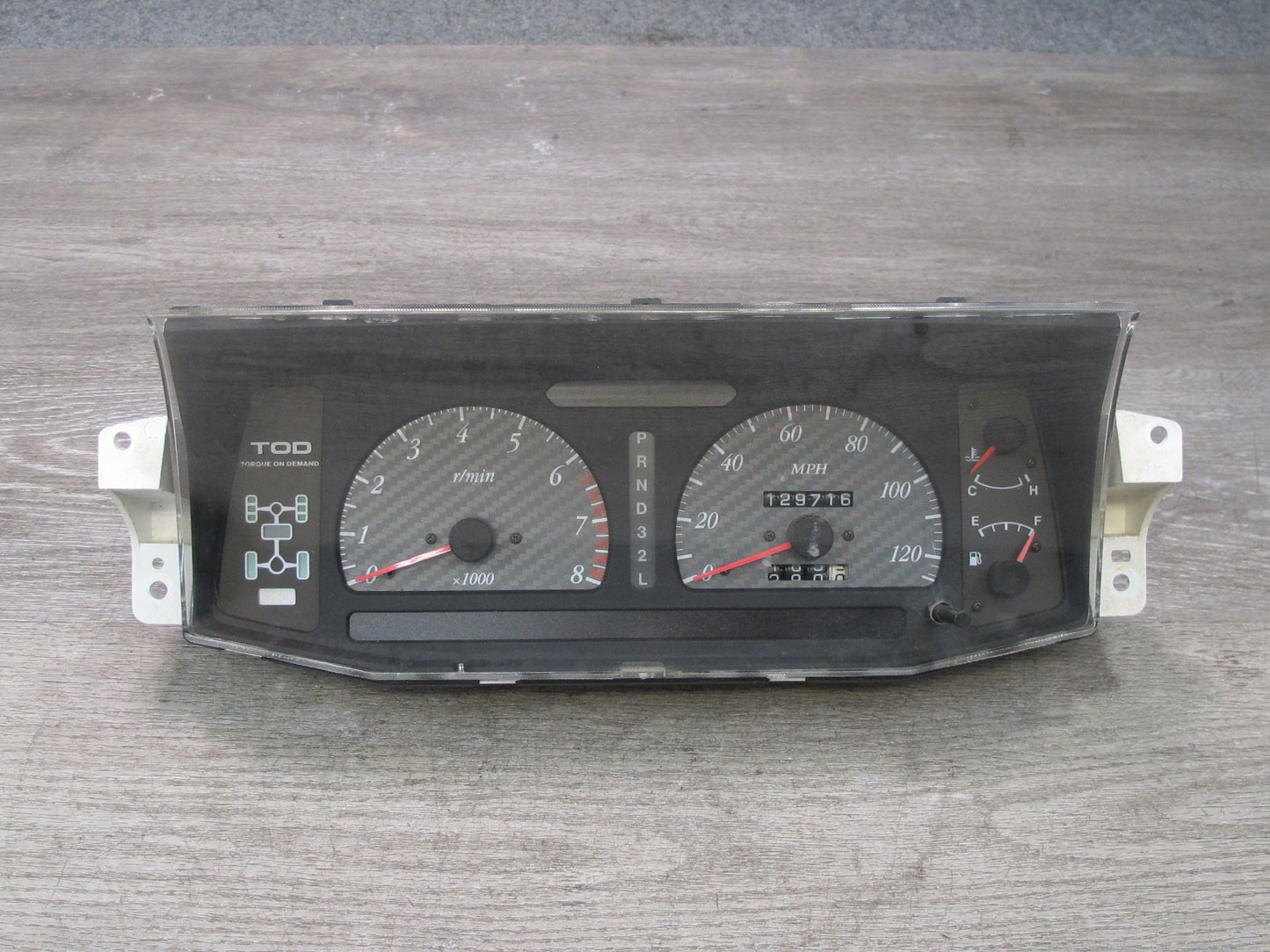 99-01 Isuzu Vehicross Instrument Cluster Gauge Speedometer 8972081943 OEM