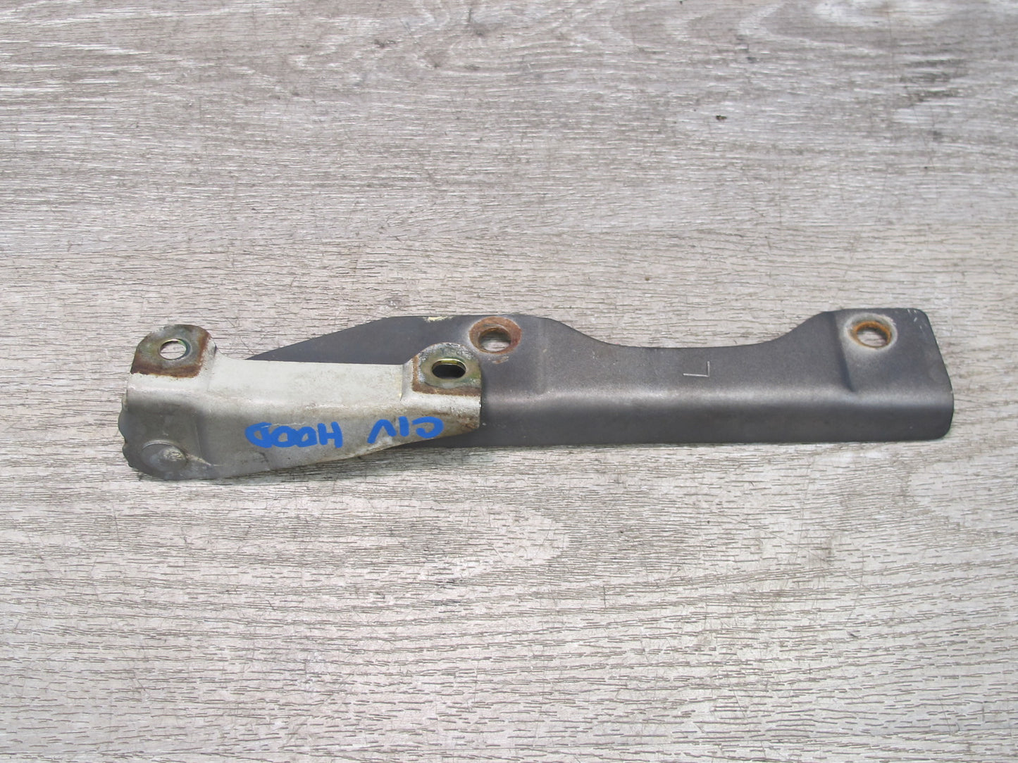 99-01 Isuzu Vehicross Set of 2 Left & Right Hood Bonnet Hinge Kaiser Silver OEM