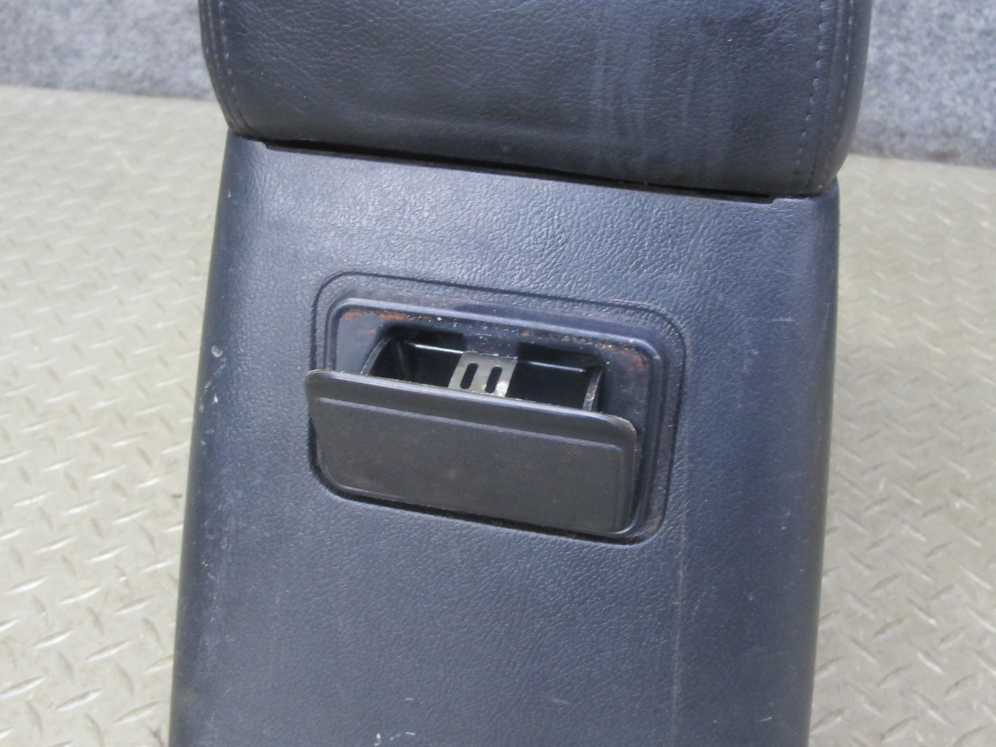 99-01 Isuzu Vehicross Center Console Trim Cover Panel w Armrest Black OEM