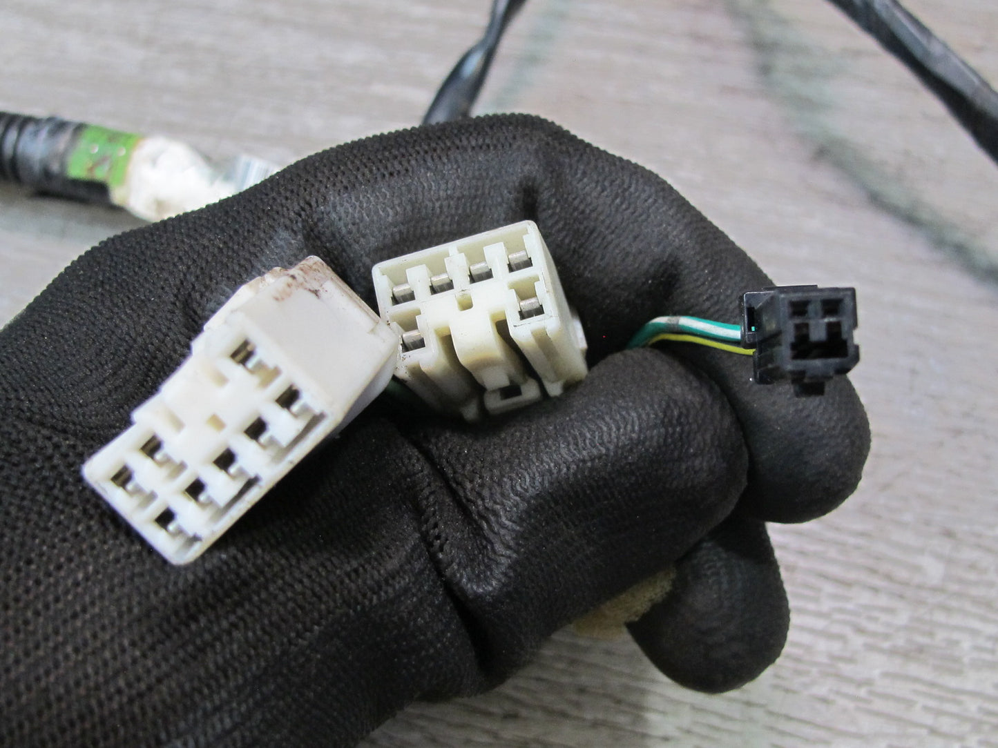 99-01 Isuzu Vehicross Set of 2 Front Left & Right Door Wire Wiring Harness OEM