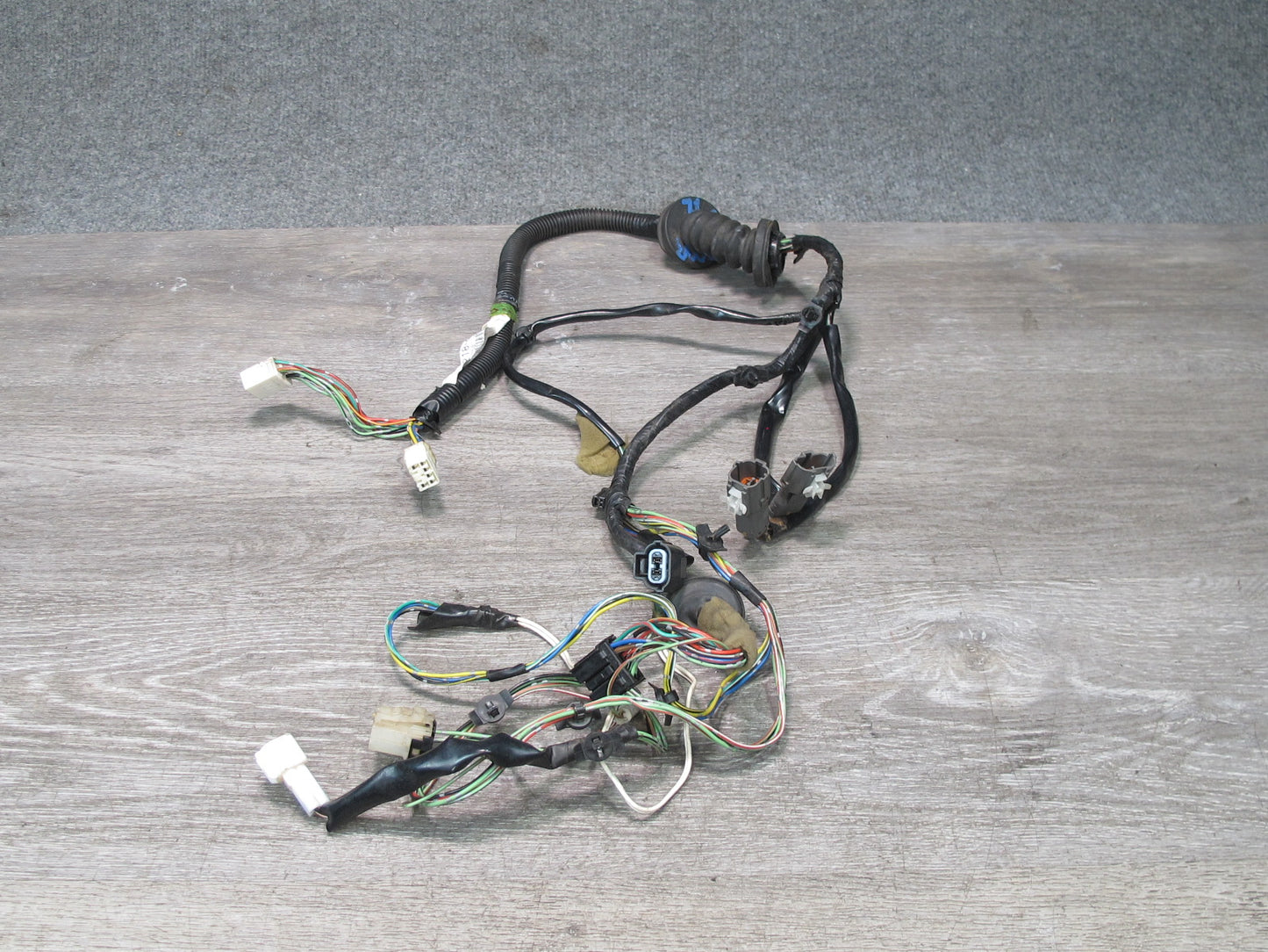 99-01 Isuzu Vehicross Set of 2 Front Left & Right Door Wire Wiring Harness OEM