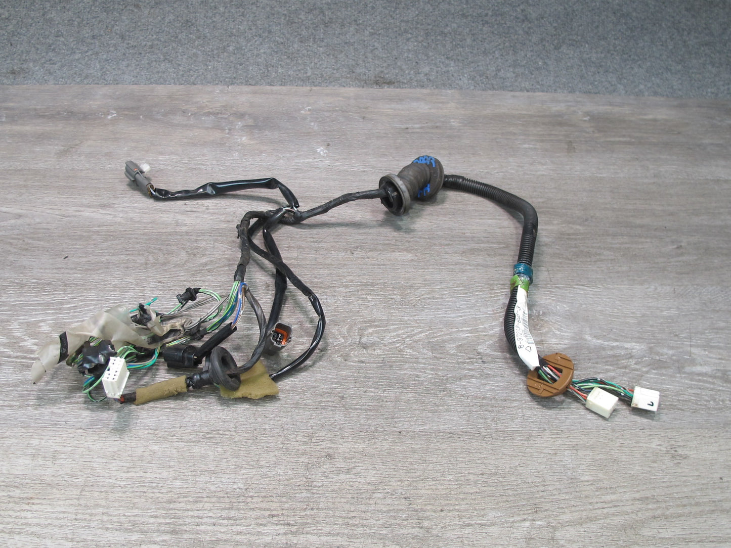 99-01 Isuzu Vehicross Set of 2 Front Left & Right Door Wire Wiring Harness OEM