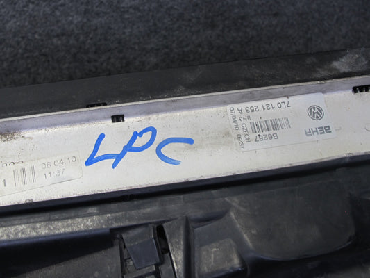 08-10 Porsche Cayenne 957 4.8 Turbo Engine Cooling Radiator Condenser Fan Shroud