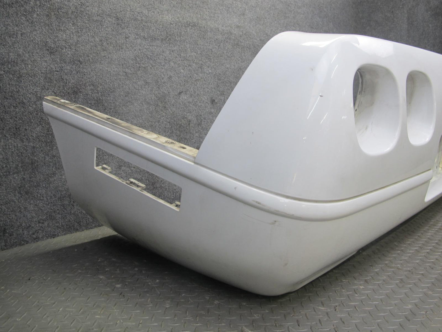91-96 Chevrolet Corvette C4 Rear Bumper Cover Artic White OEM