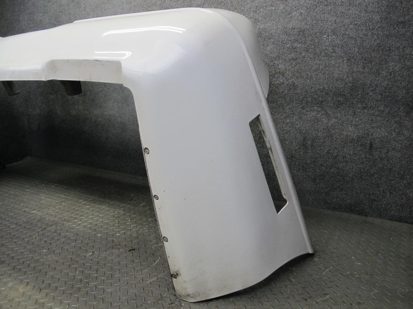 91-96 Chevrolet Corvette C4 Rear Bumper Cover Artic White OEM