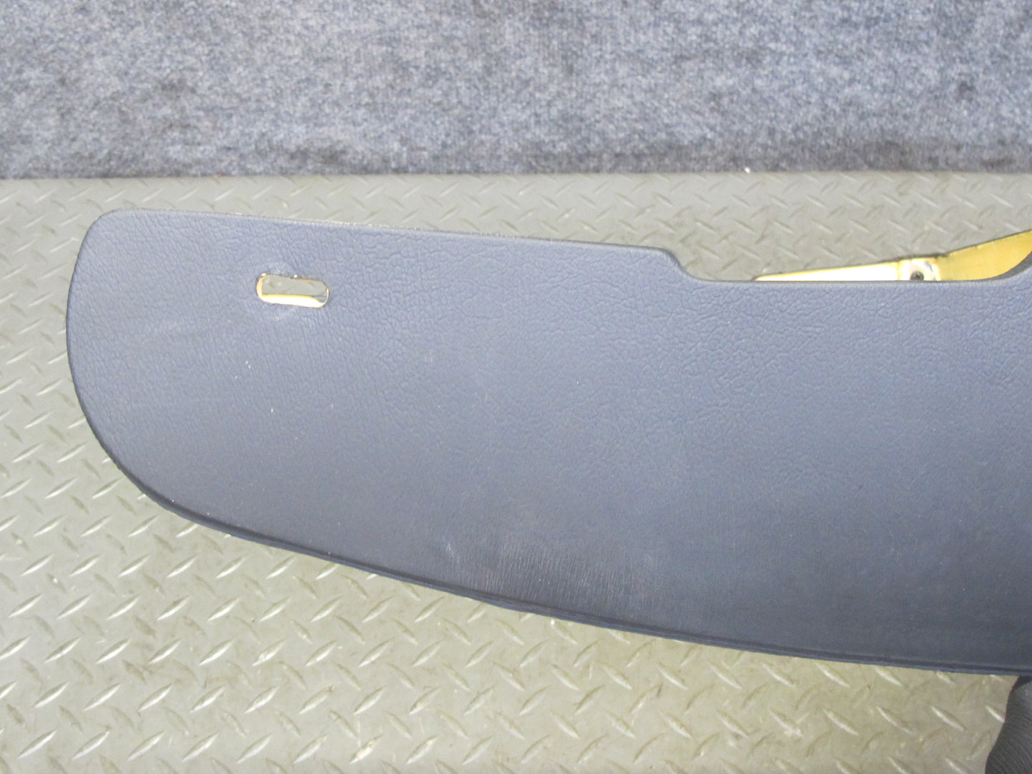 87-91 BMW E30 325i Convertible Front Center Console Panel 5 Hole Black OEM
