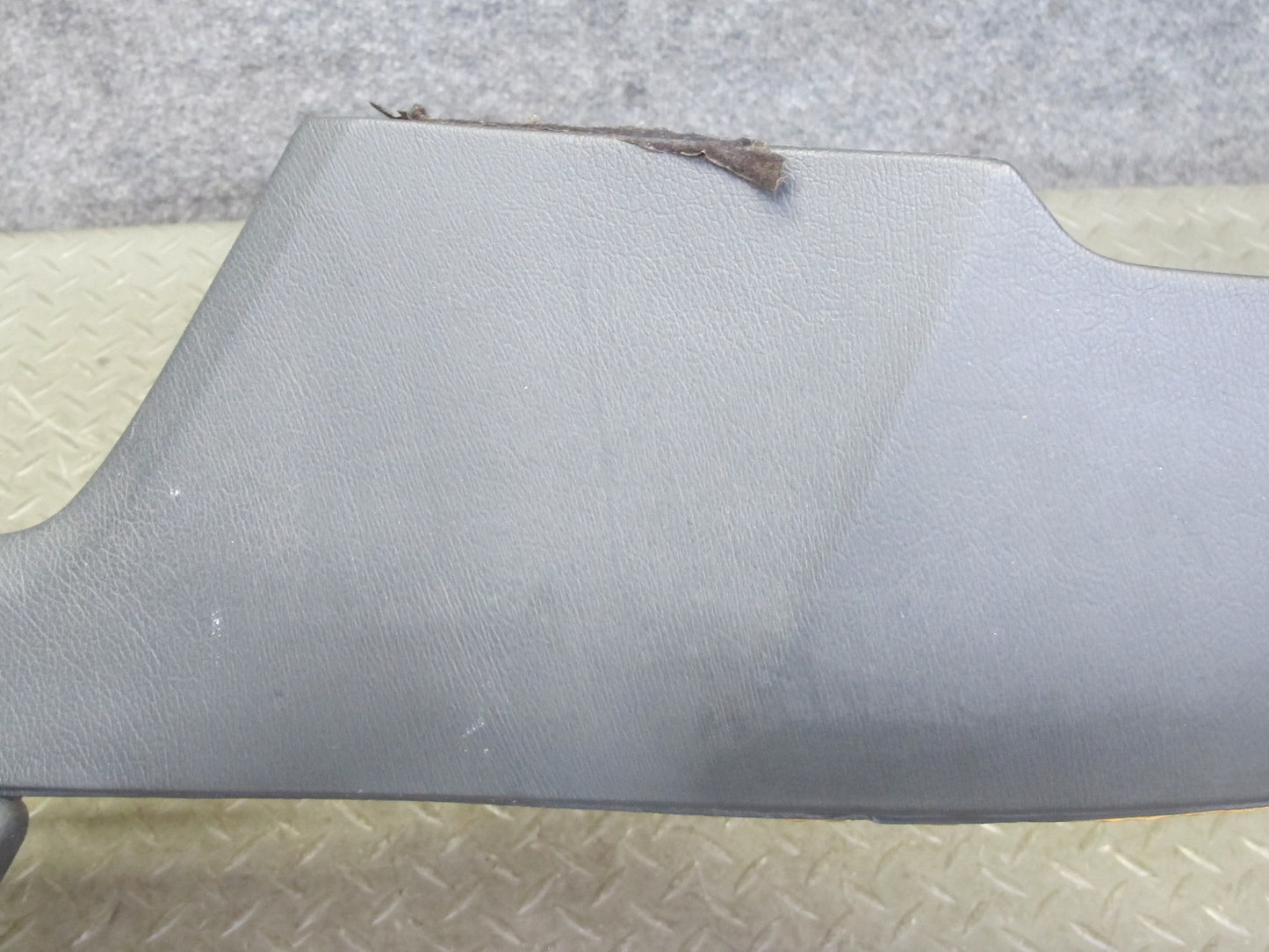 87-91 BMW E30 325i Convertible Front Center Console Panel 5 Hole Black OEM