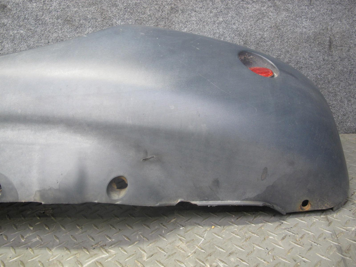 99-01 Isuzu Vehicross Rear Bumper Cover Cladding Assembly w Lights OEM