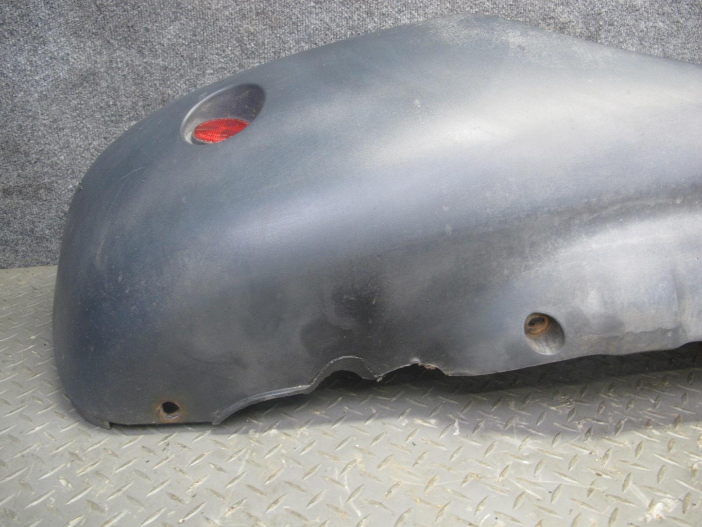 99-01 Isuzu Vehicross Rear Bumper Cover Cladding Assembly w Lights OEM