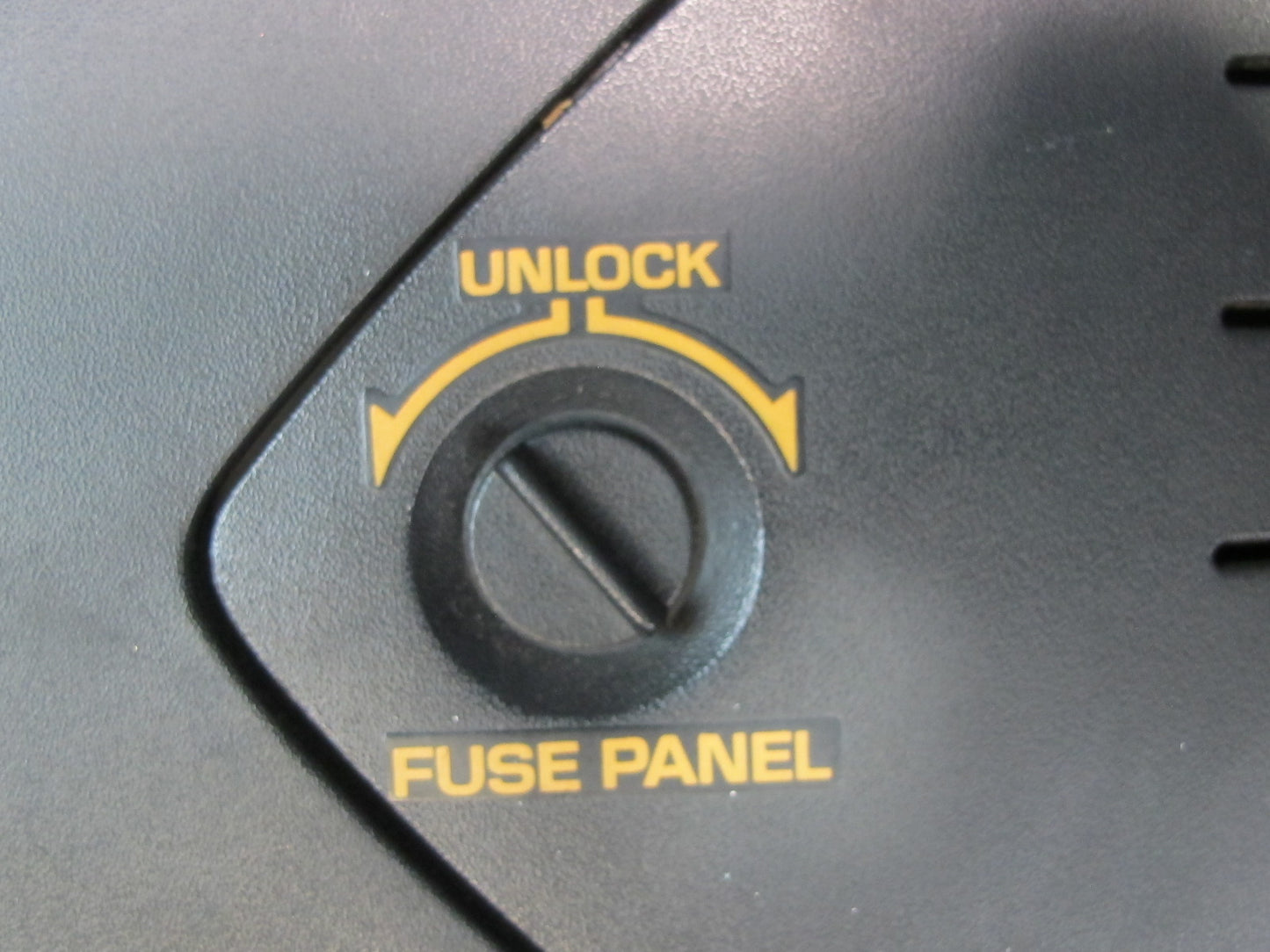 90-96 Chevrolet Corvette C4 Dash Front Right Fuse Box Lid Trim Panel OEM