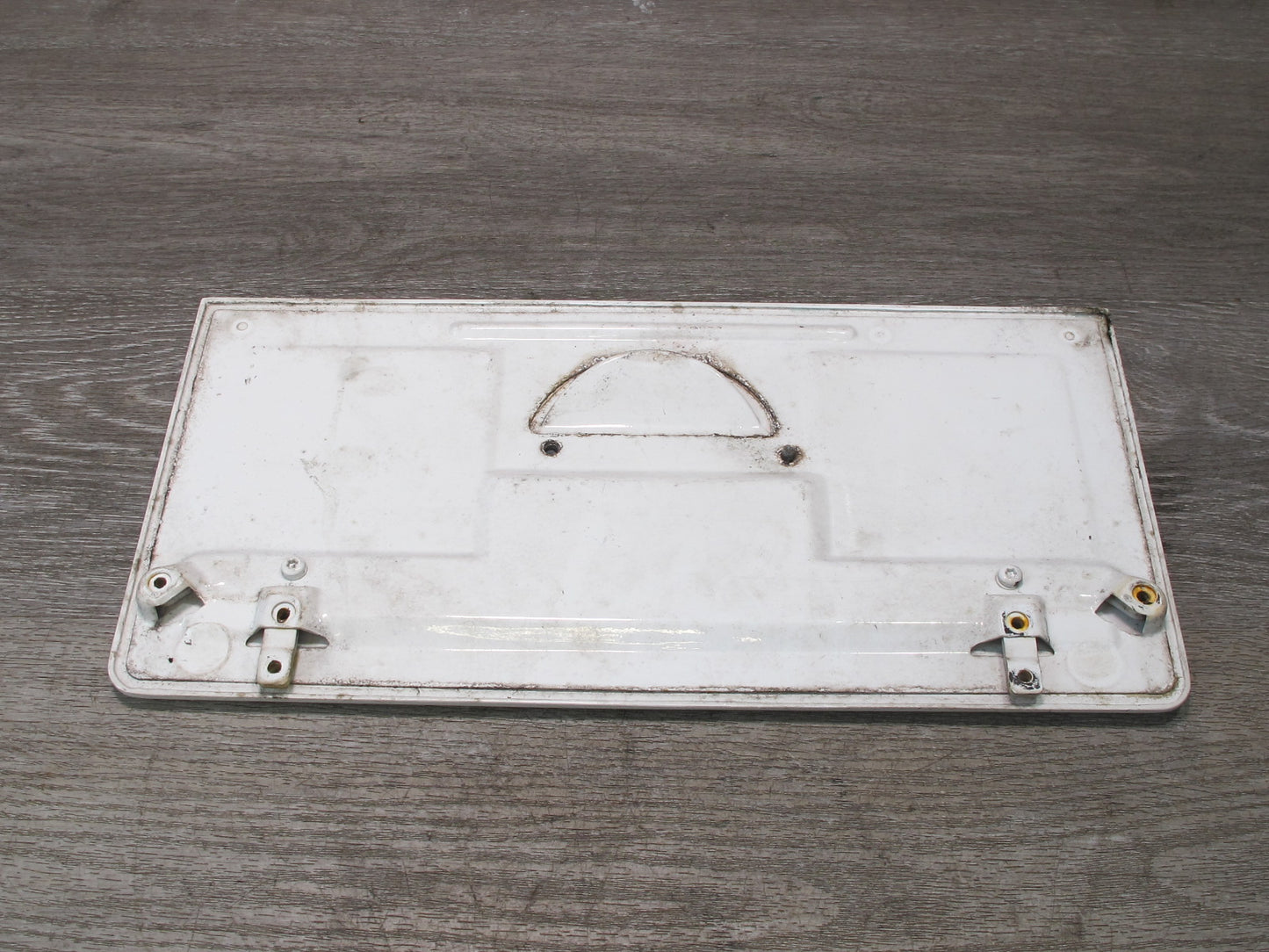 91-96 Chevrolet Corvette C4 Fuel Door Lid Cover w Emblem Logo OEM