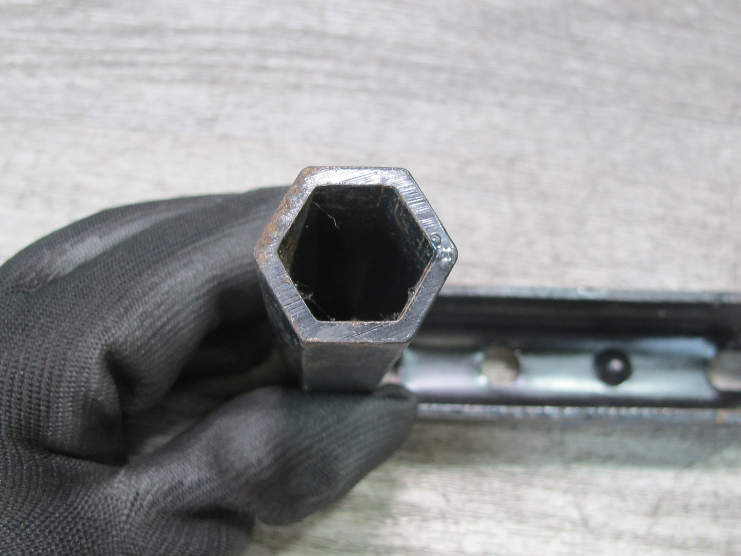 84-96 Chevrolet Corvette C4 Spare Tire LUG NUT Wrench Lift Jack Handle Mount OEM