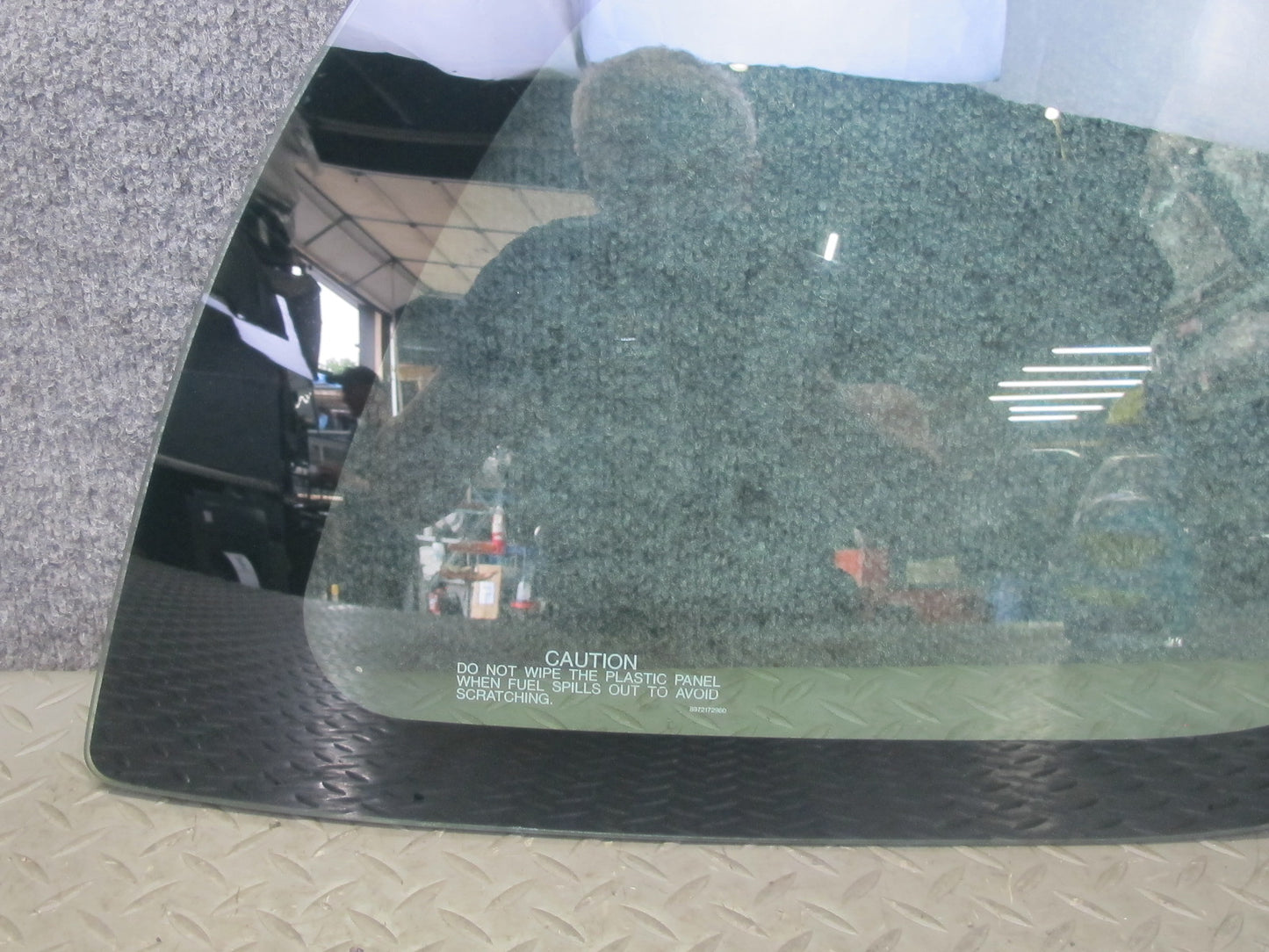 99-01 Isuzu Vehicross Rear Right Quarter Glass Window OEM