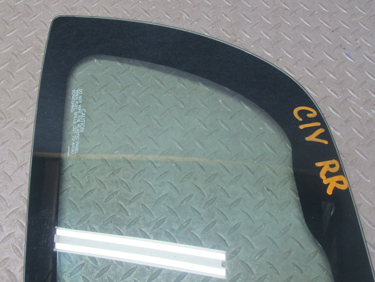 99-01 Isuzu Vehicross Rear Right Quarter Glass Window OEM
