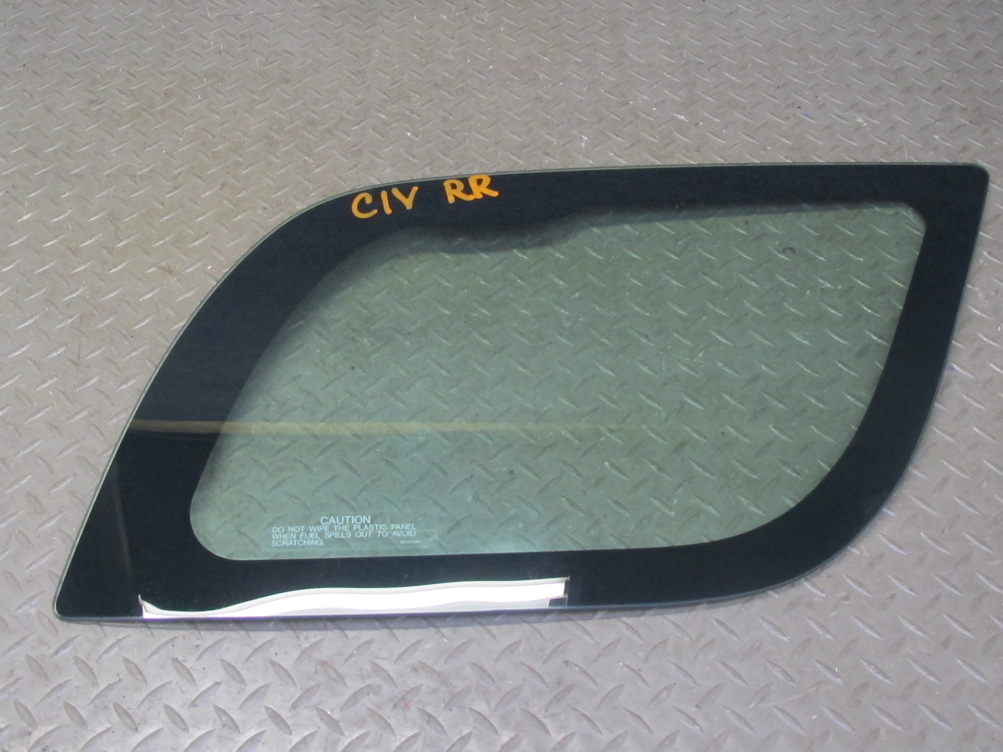 99-01 Isuzu Vehicross Rear Right Quarter Glass Window OEM
