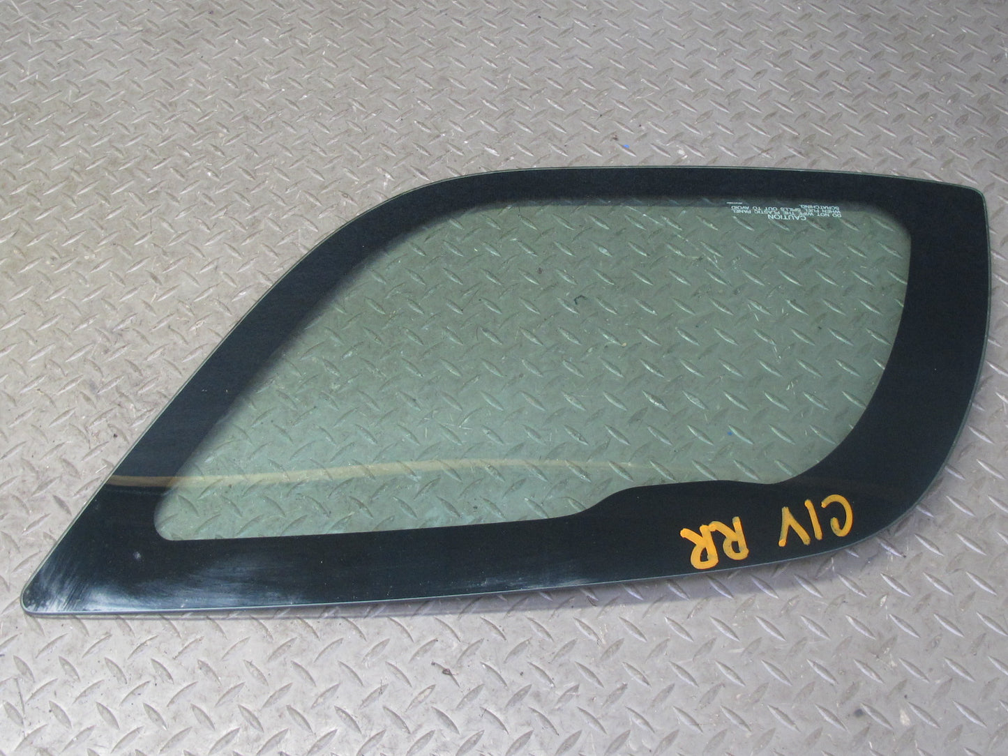 99-01 Isuzu Vehicross Rear Right Quarter Glass Window OEM