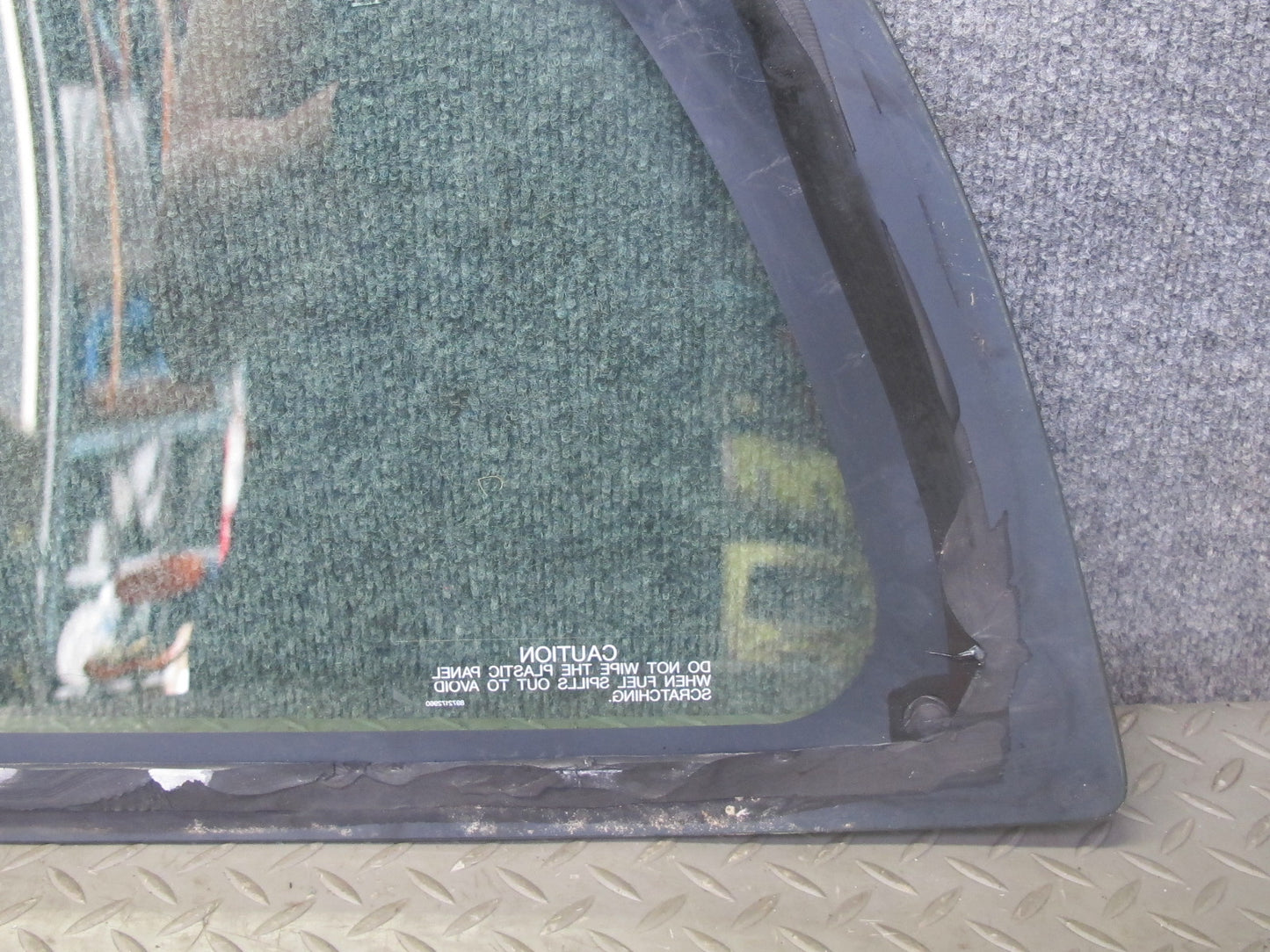 99-01 Isuzu Vehicross Rear Right Quarter Glass Window OEM