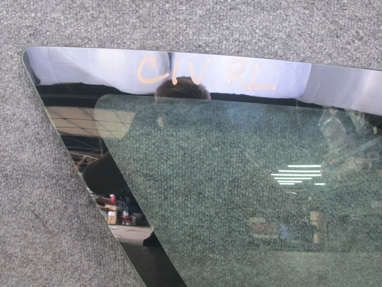99-01 Isuzu Vehicross Rear Left Quarter Glass Window OEM