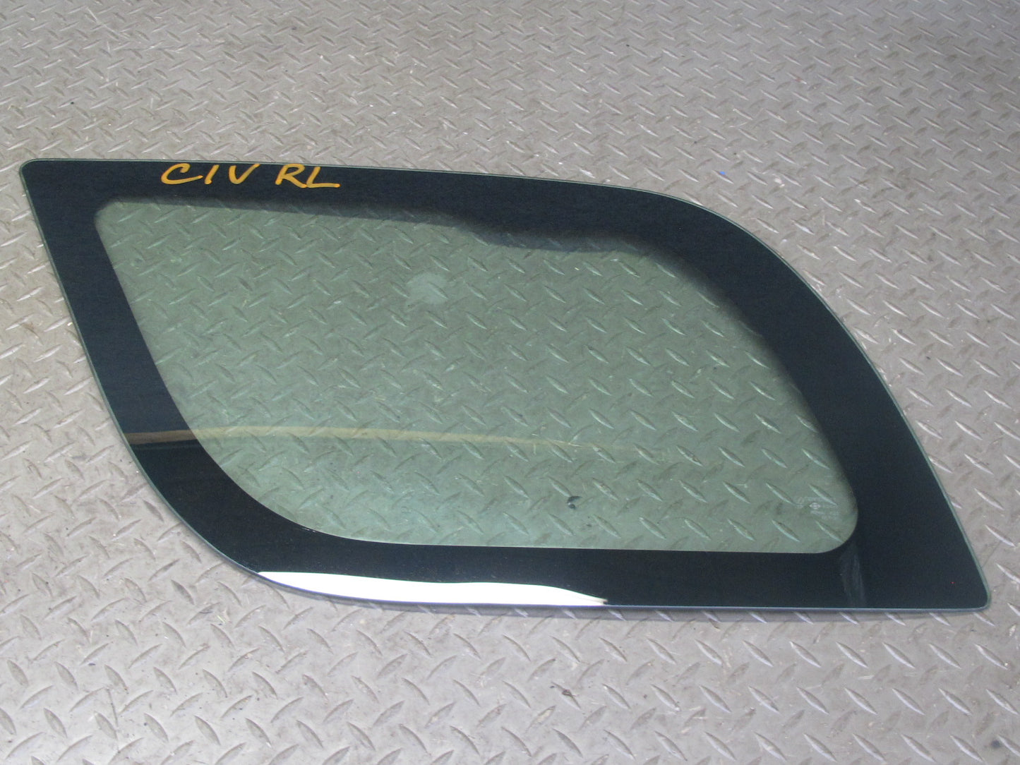 99-01 Isuzu Vehicross Rear Left Quarter Glass Window OEM