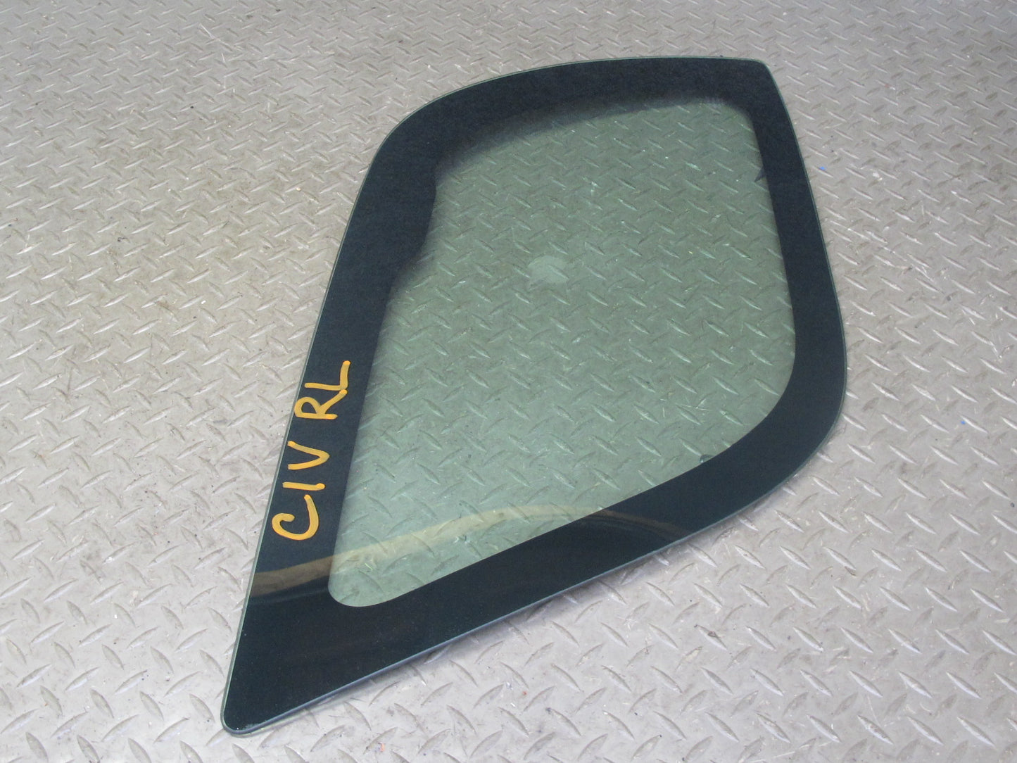 99-01 Isuzu Vehicross Rear Left Quarter Glass Window OEM