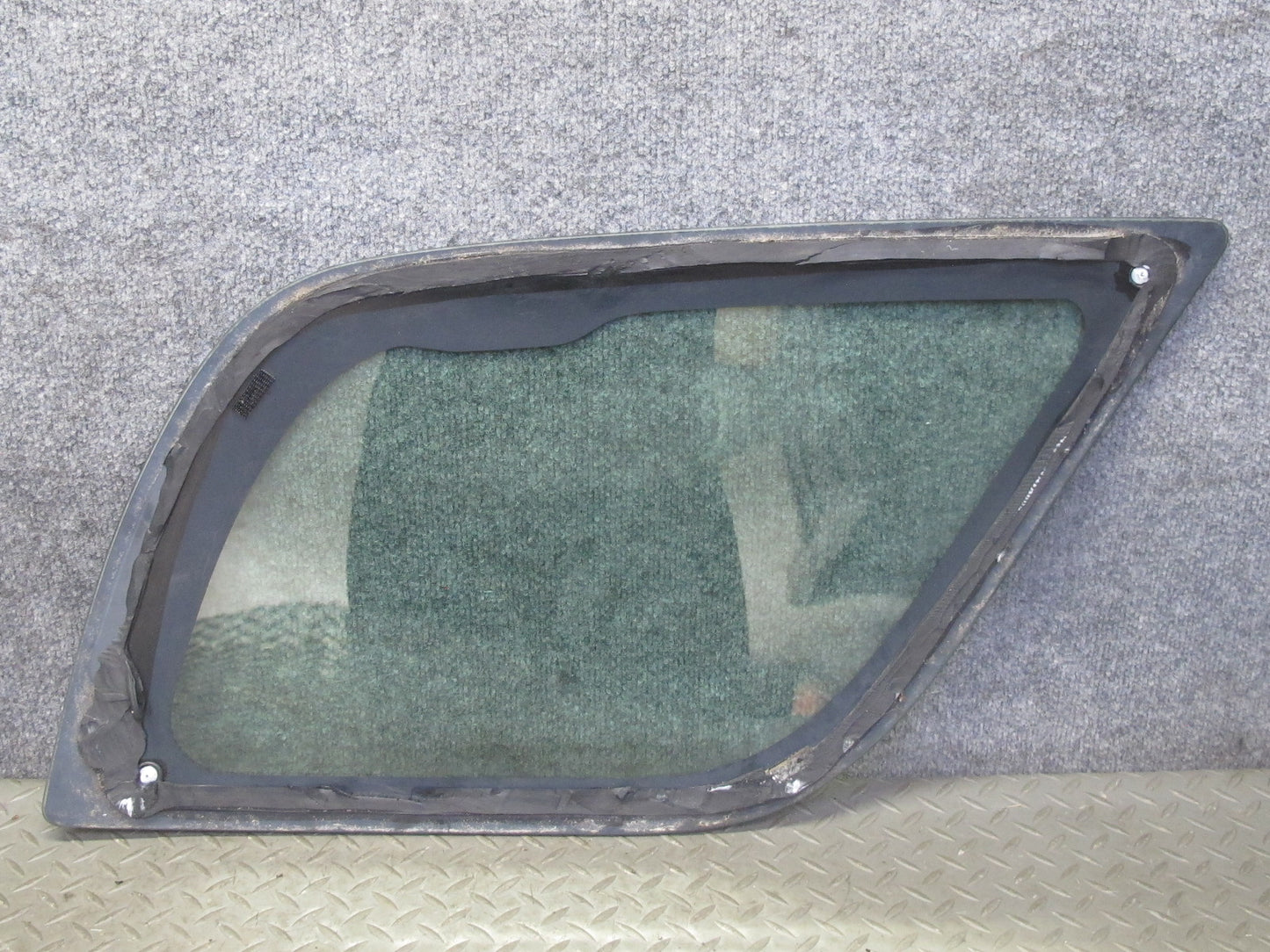 99-01 Isuzu Vehicross Rear Left Quarter Glass Window OEM
