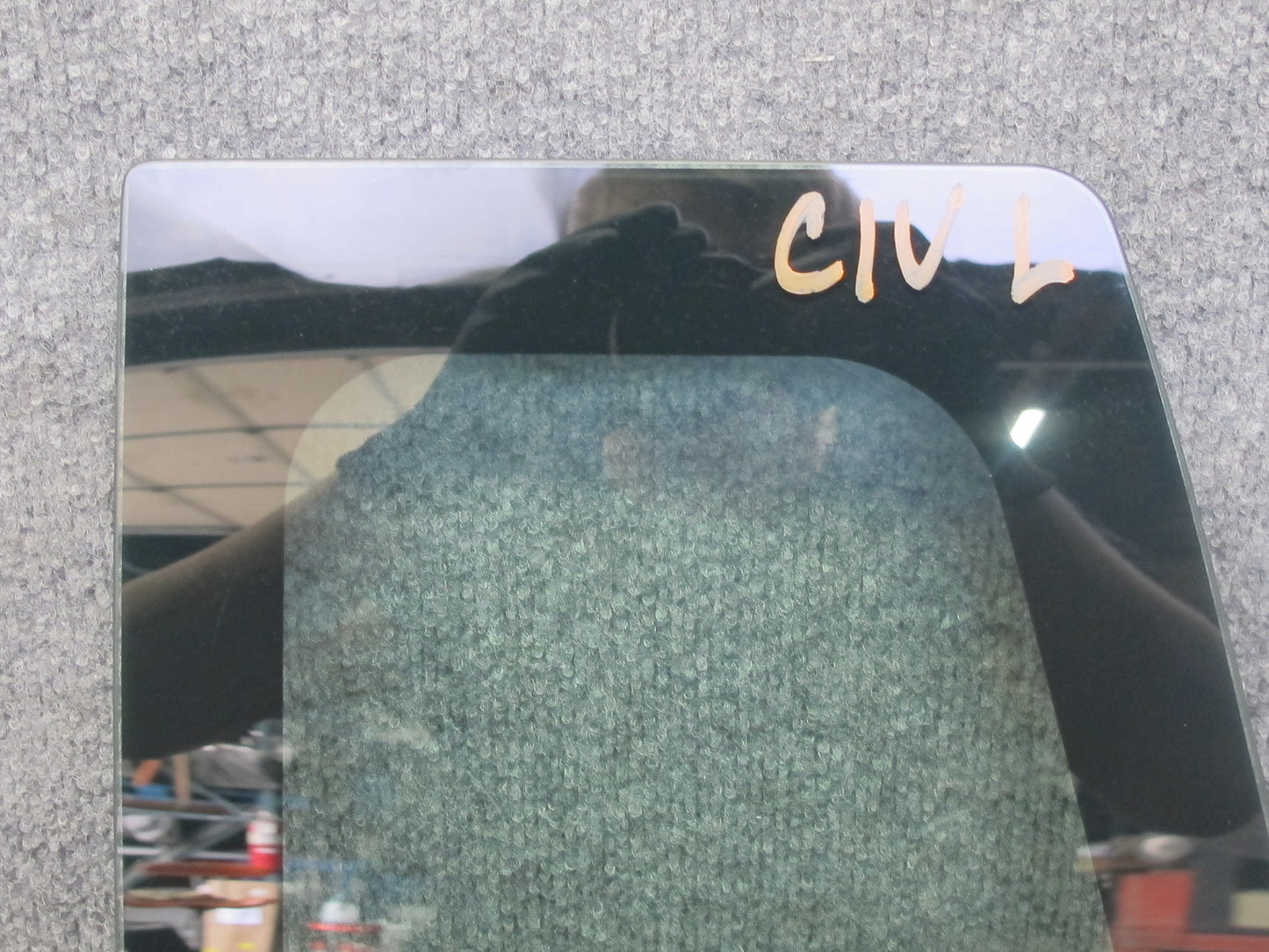 99-01 Isuzu Vehicross Rear Left Quarter Glass Window OEM