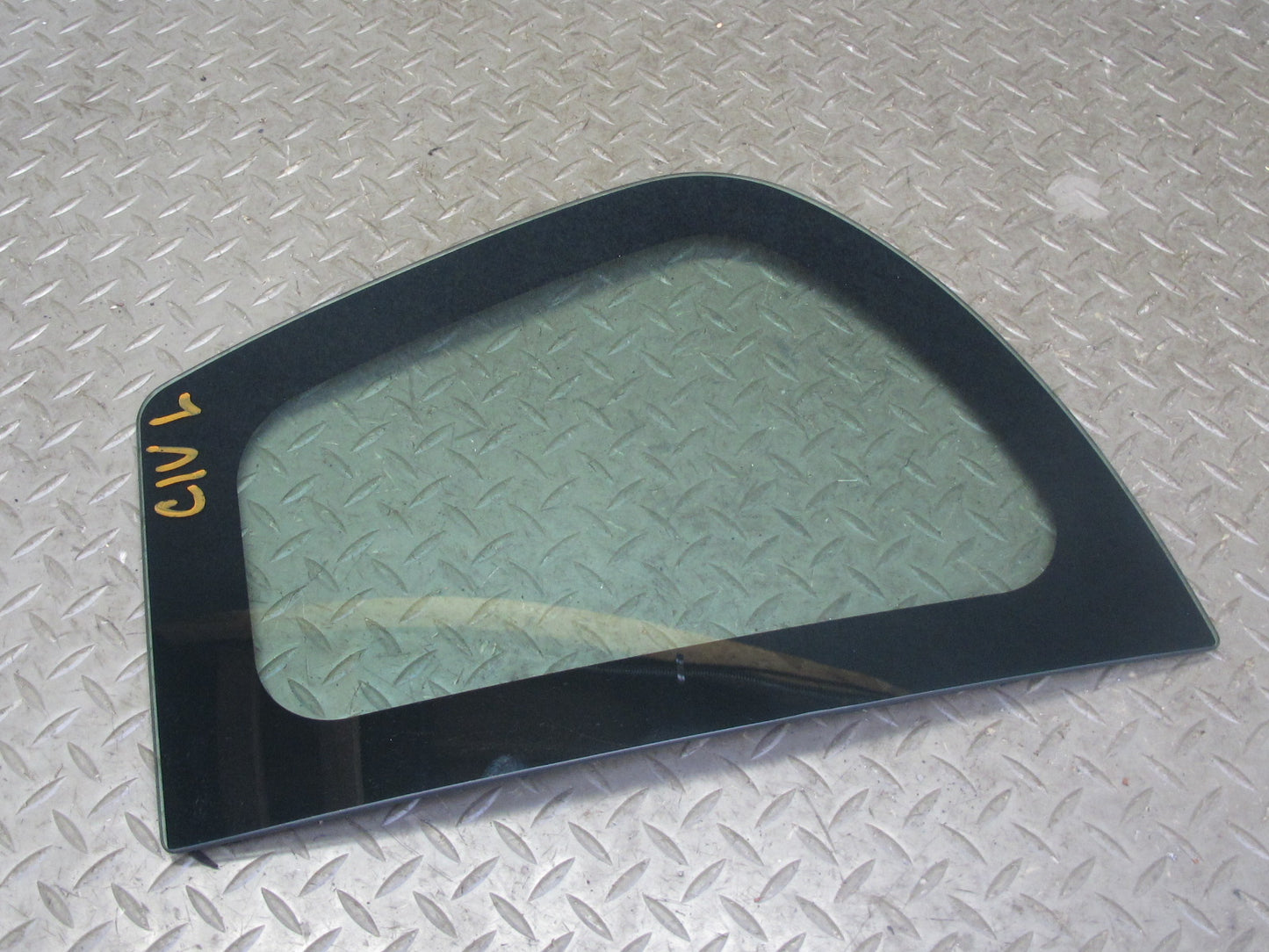 99-01 Isuzu Vehicross Rear Left Quarter Glass Window OEM