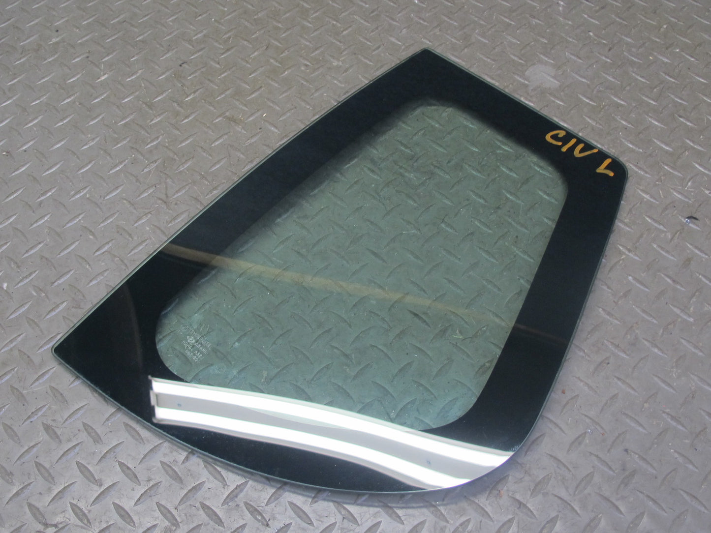 99-01 Isuzu Vehicross Rear Left Quarter Glass Window OEM