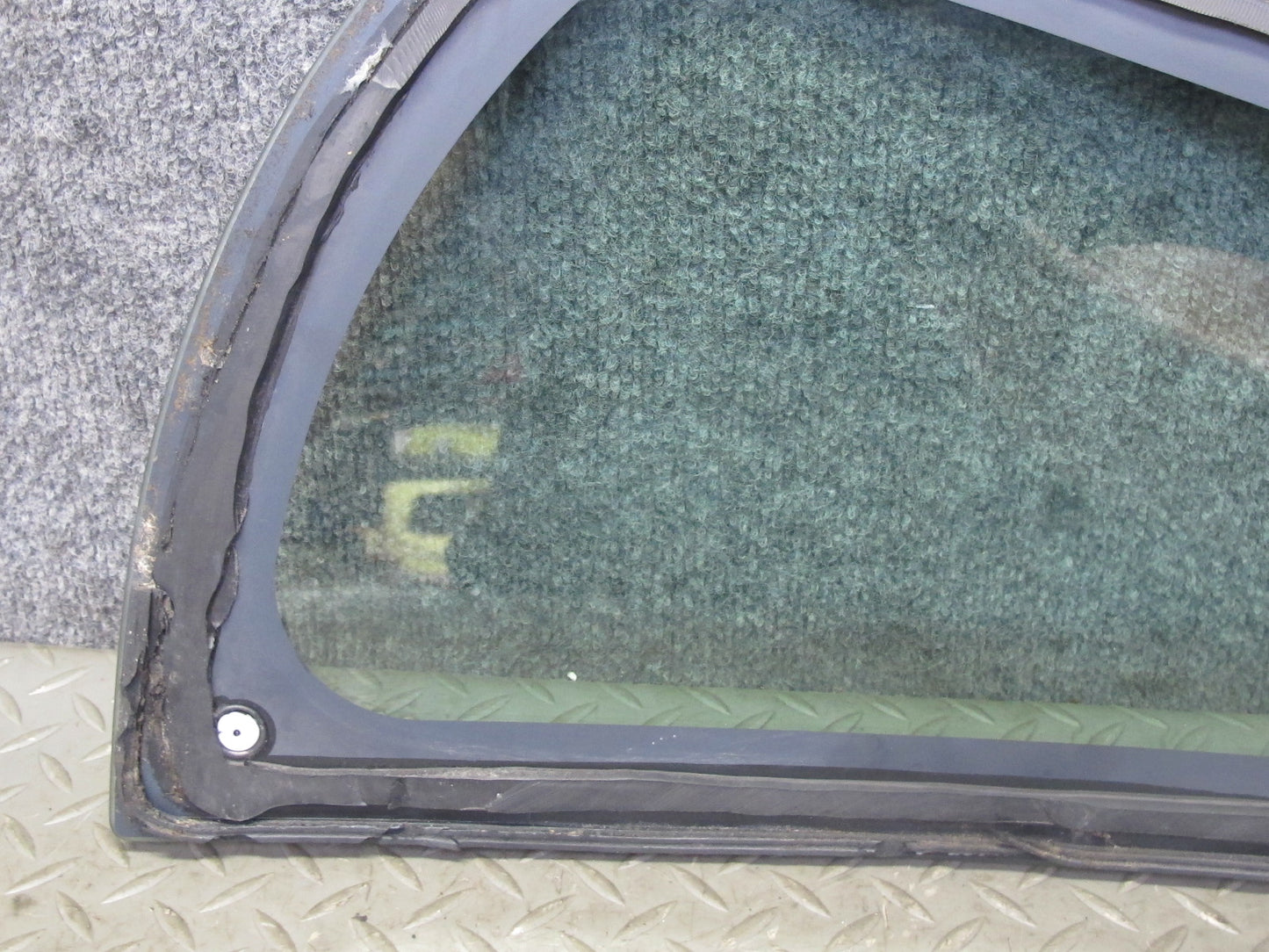 99-01 Isuzu Vehicross Rear Left Quarter Glass Window OEM
