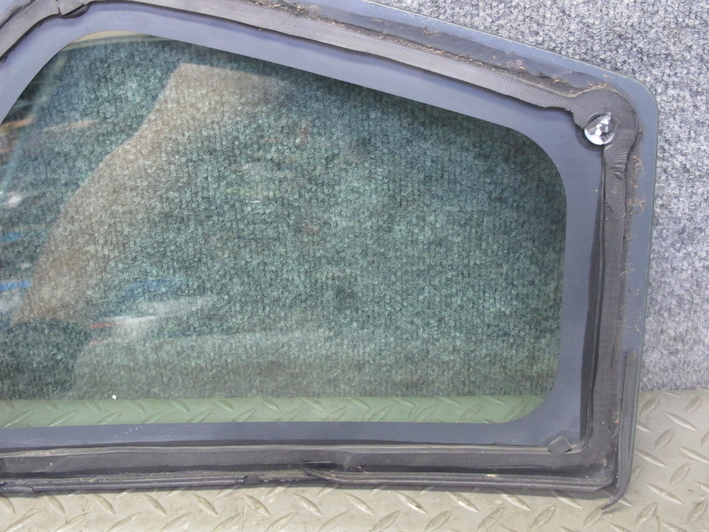 99-01 Isuzu Vehicross Rear Left Quarter Glass Window OEM