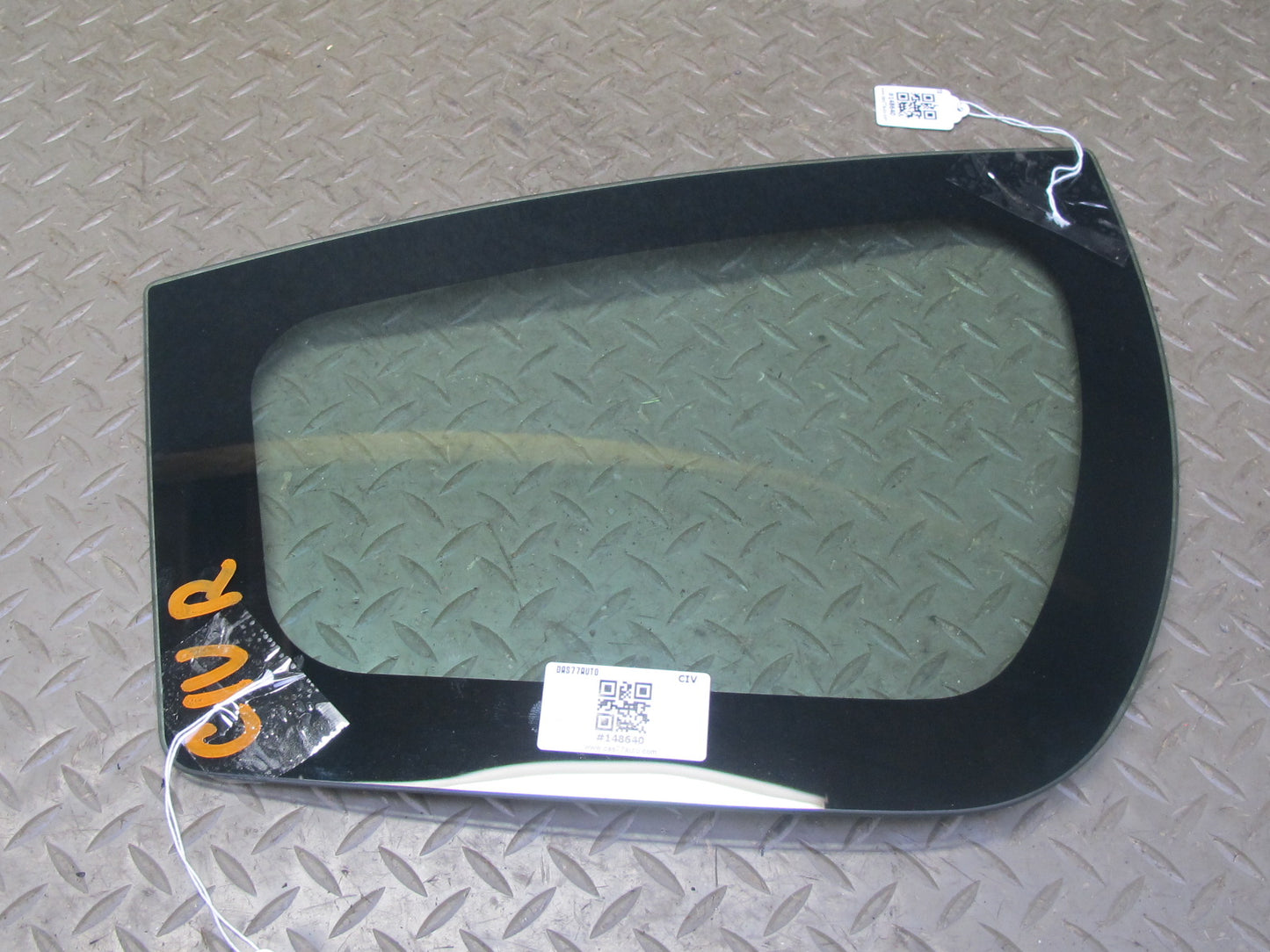 99-01 Isuzu Vehicross Rear Right Quarter Glass Window OEM