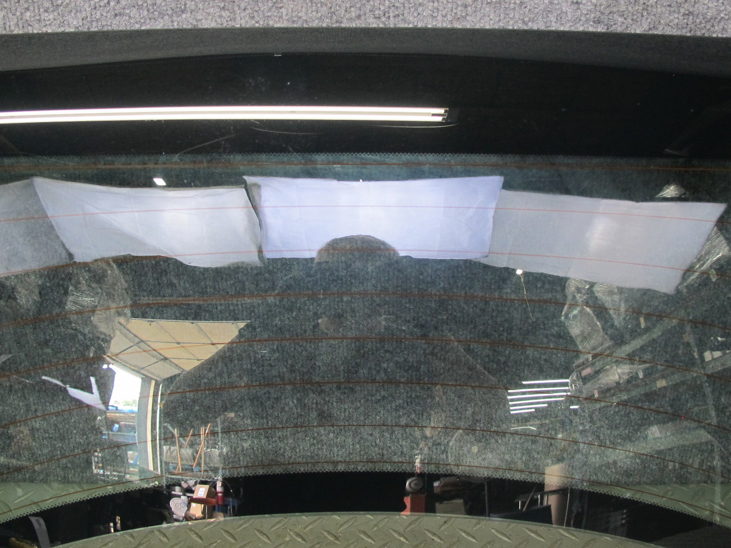 99-01 Isuzu Vehicross Rear Tailgate Trunk Gate Glass Window OEM