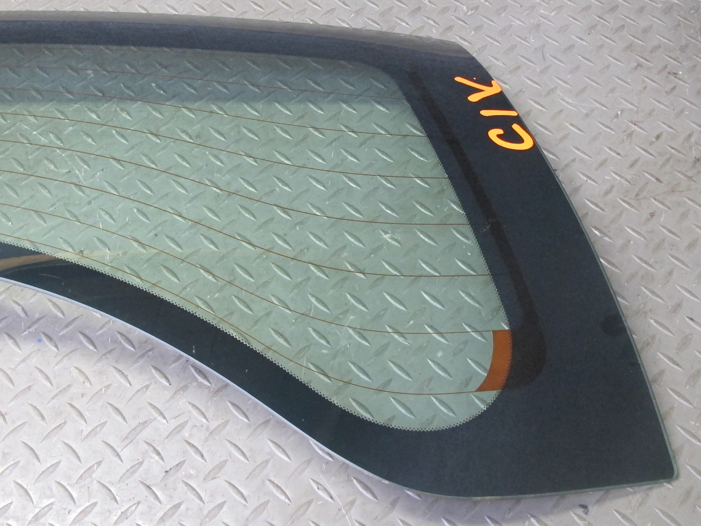 99-01 Isuzu Vehicross Rear Tailgate Trunk Gate Glass Window OEM
