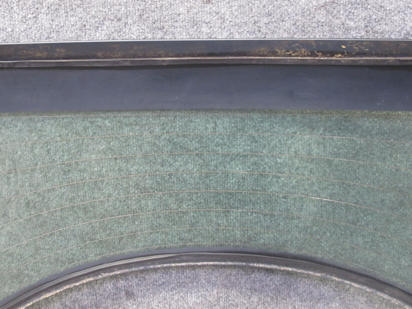 99-01 Isuzu Vehicross Rear Tailgate Trunk Gate Glass Window OEM
