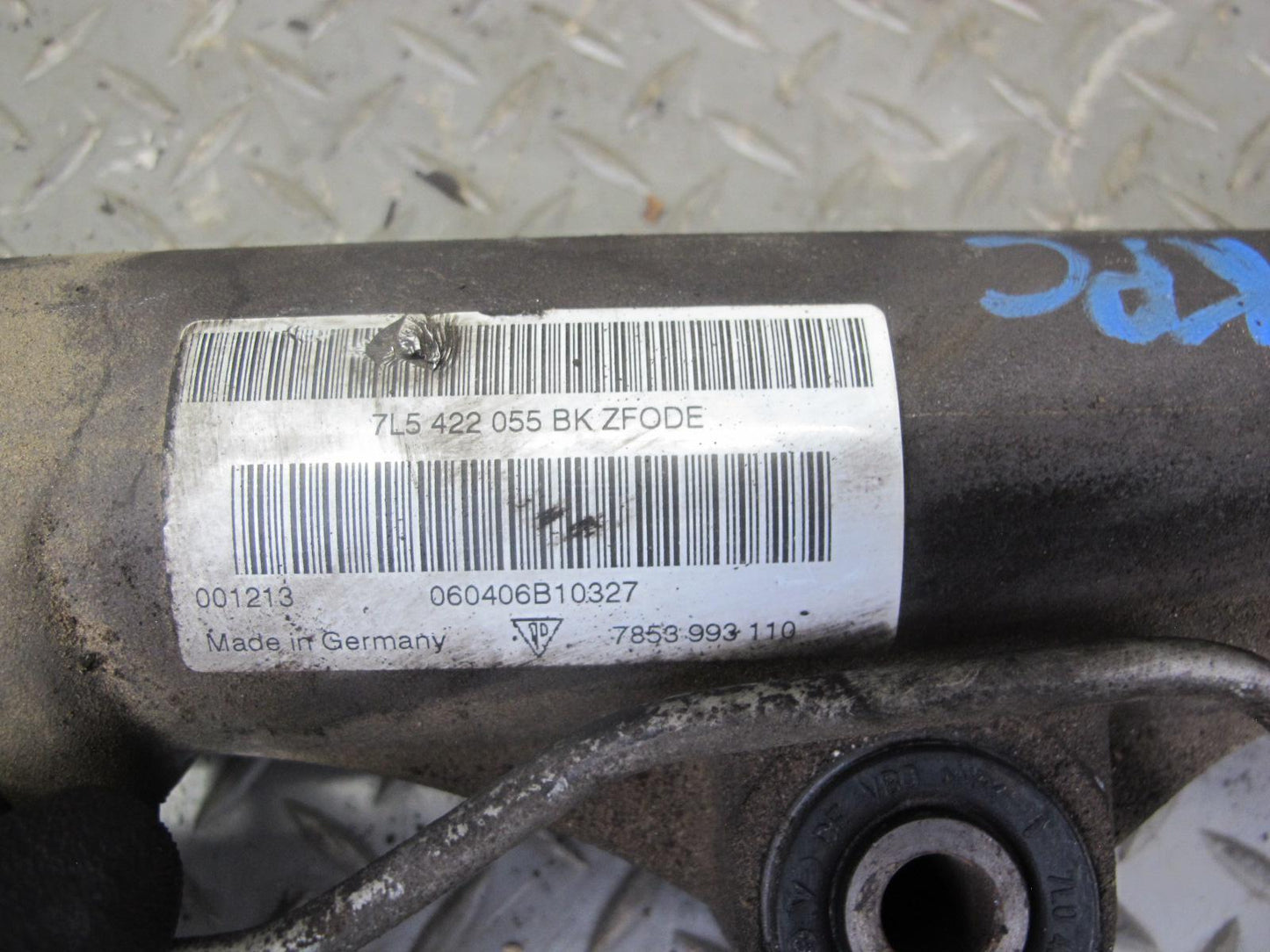 2003-2006 Porsche Cayenne 955 Power Steering Rack & Pinion 7L5422055BK
