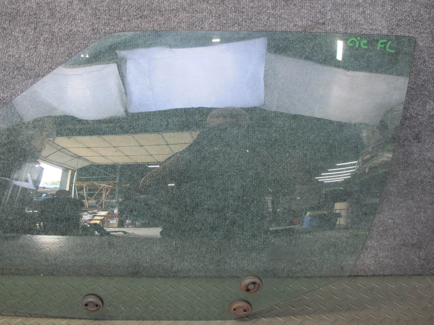 91-96 Chevrolet Corvette C4 Left Door Glass Window OEM